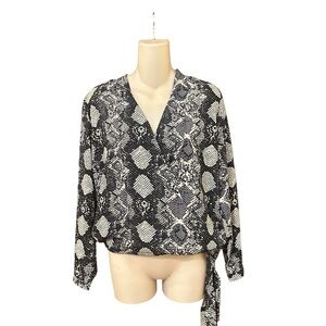 revolve | three eighty two Stella Surplice‎ Blouse NWT